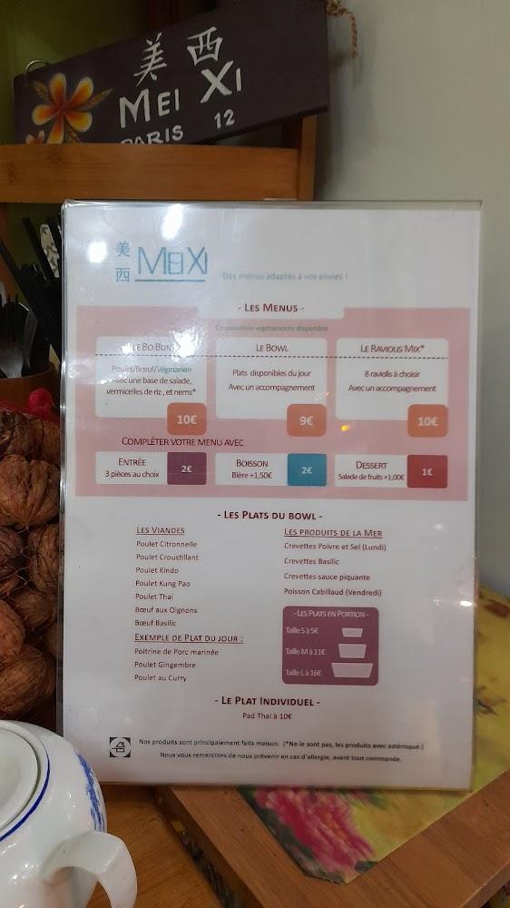 Mei Xi - Menu Image 1